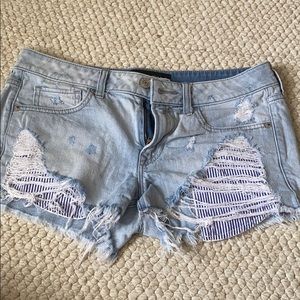 express jean shorts